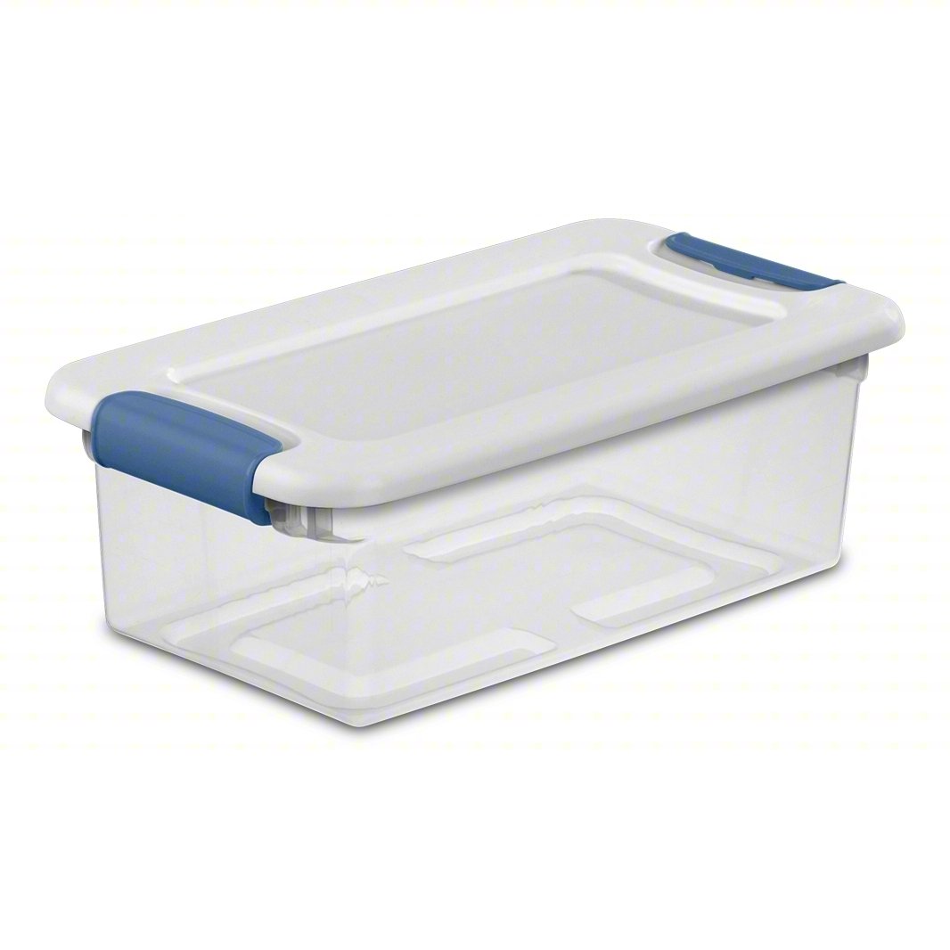 STORAGE TOTE: 1.5 GAL, 14 1/8 IN X 7 5/8
