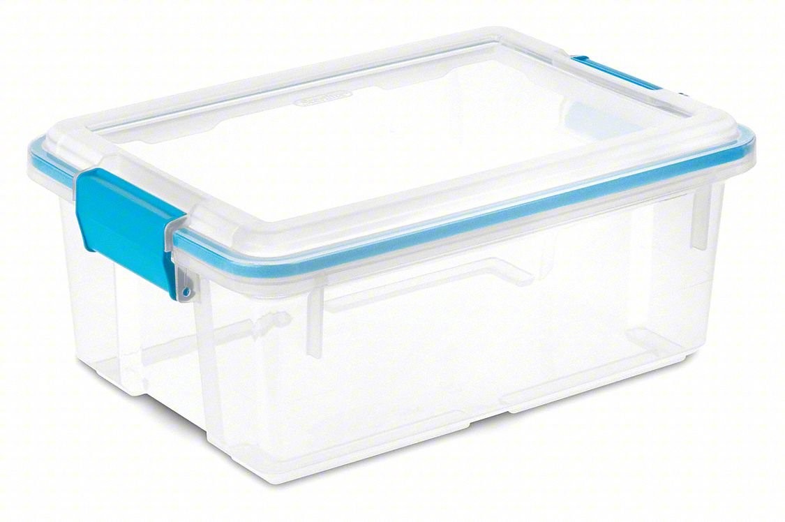 STORAGE TOTE: 3 GAL, 16 1/8 IN X 11 1/4