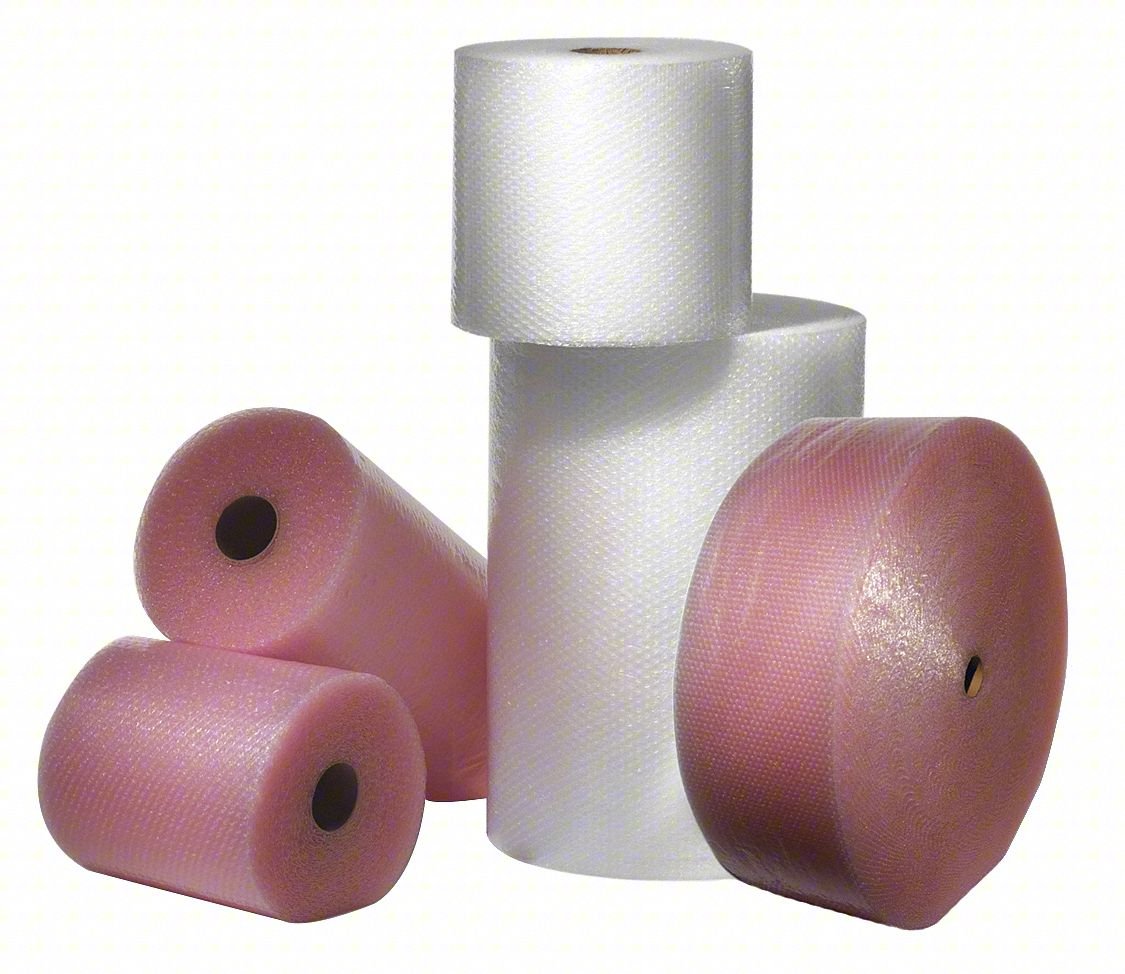 Bubble Rolls,39" dia.,16" W,750 ft L,PK3