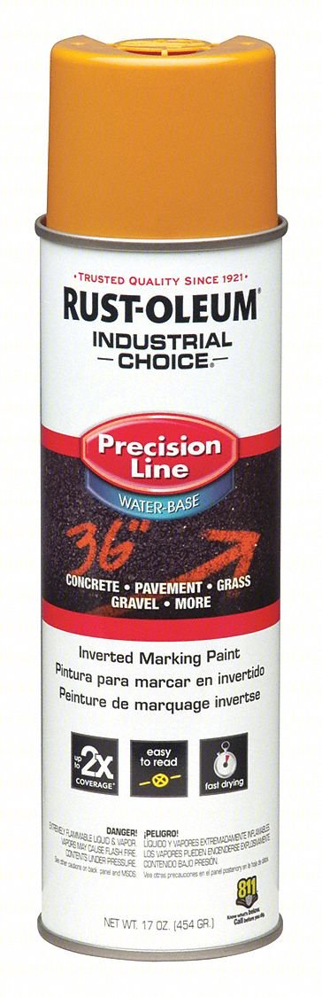 Marking Paint,20 oz,Caution Yellow