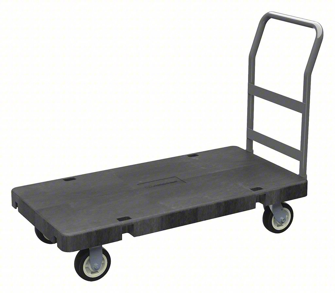 PLATFORM CART,24" X 48",CROSSBAR HANDLE