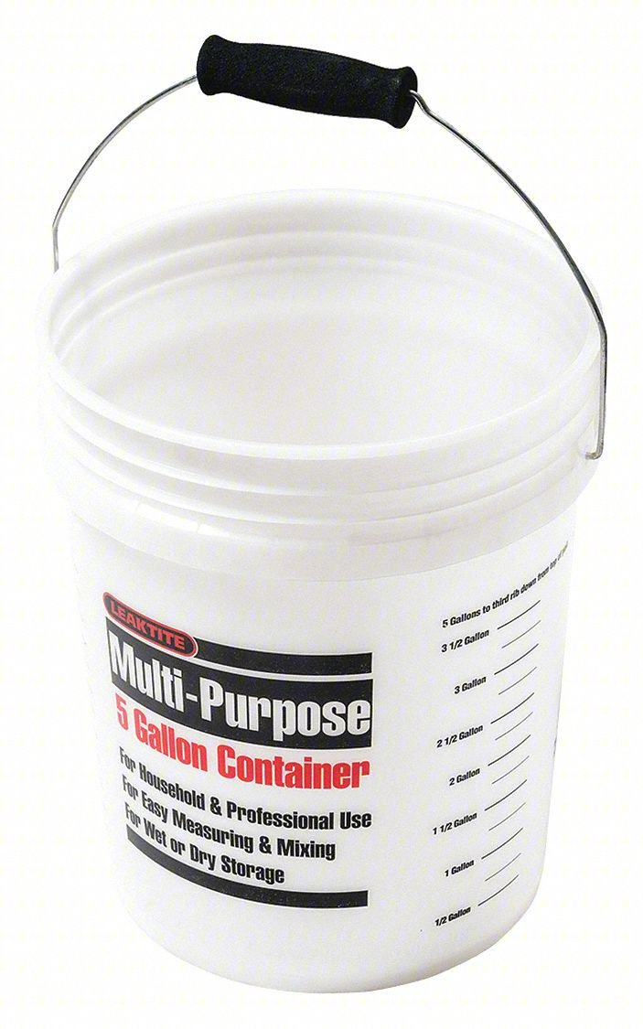 NATURAL BUCKET,MULTI-MIX,5 GAL.