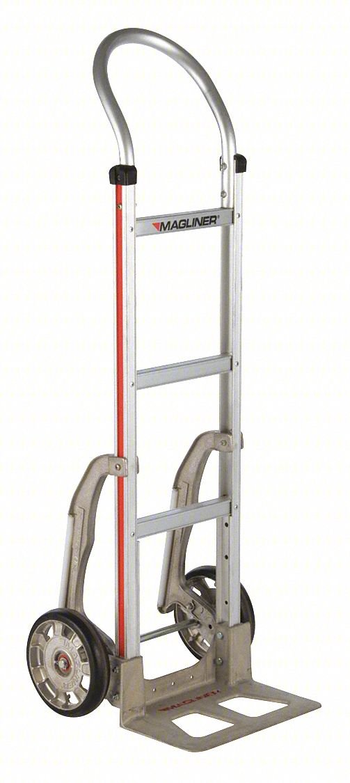 Hand Truck,500 lb,48"x17-1/2"x17",Silver