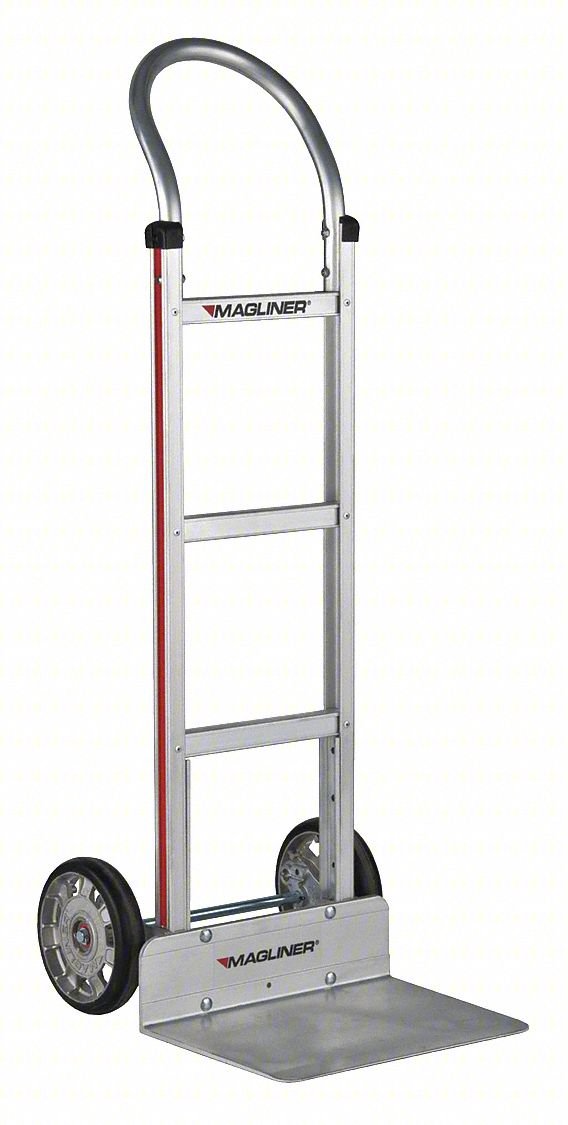 Hand Truck,500 lb,48"x17-1/2"x22",Silver