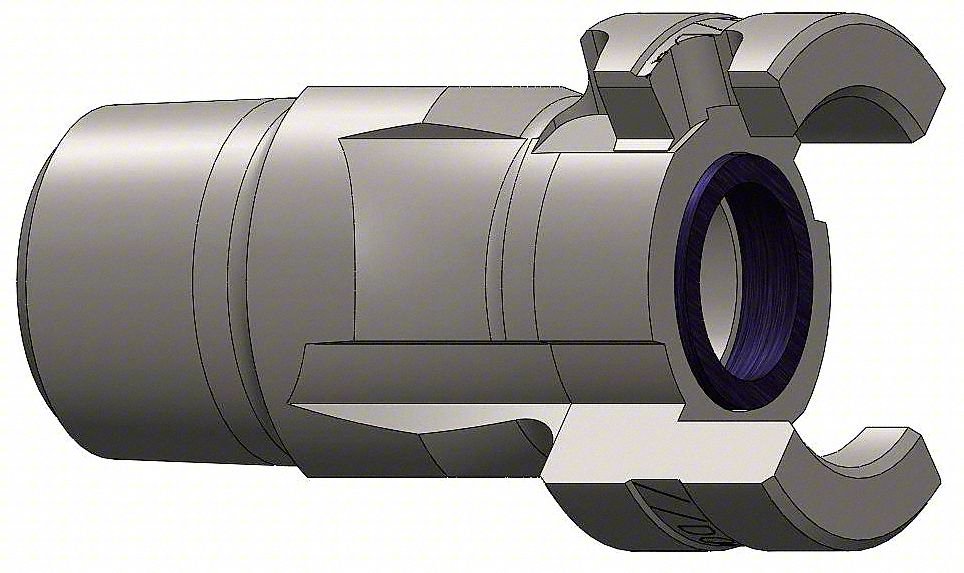 Quick Connect,Plug,1/2" Body,1"-11-1/2