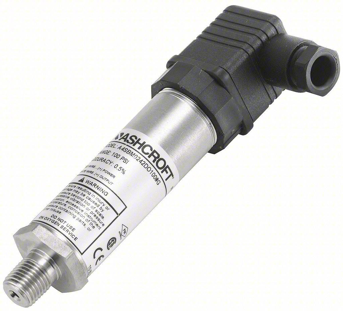 Pressure Transmitter,0 to 300 psi Range