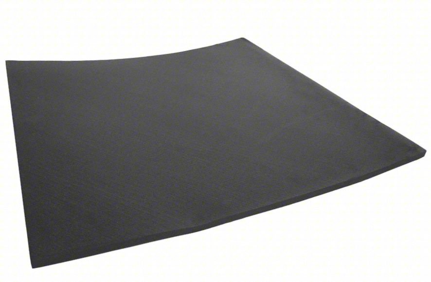POLYETHYLENE SHEET,L 12 IN,BLACK