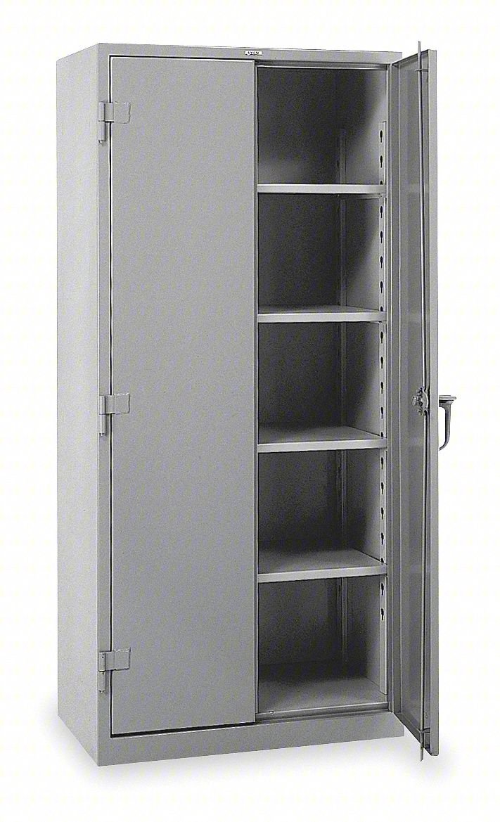 STORAGE CABINET: 36 IN X 21 IN X 64 IN,