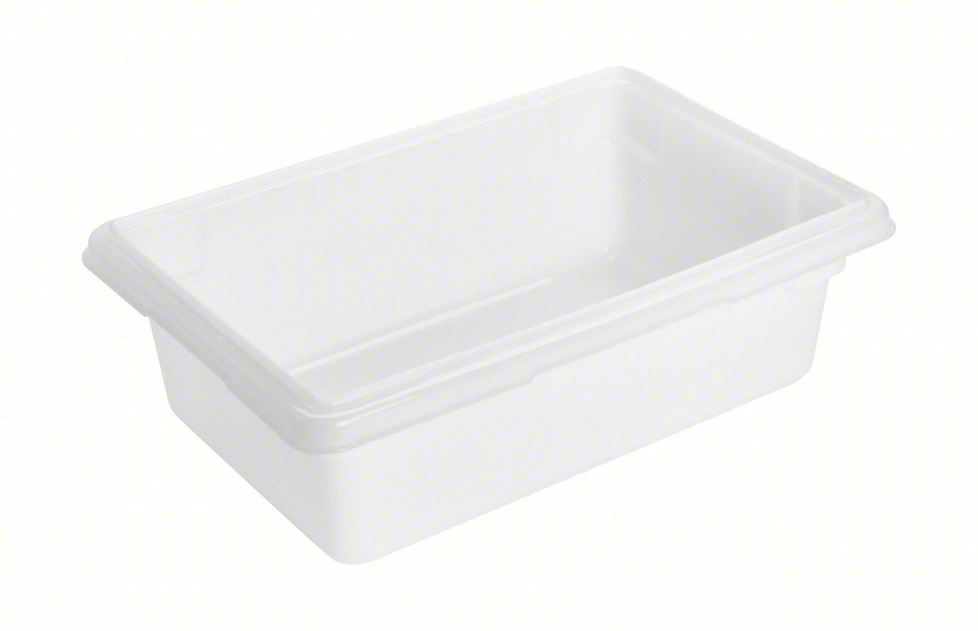 FOOD/TOTE BOX,3.52 GAL.,WHITE