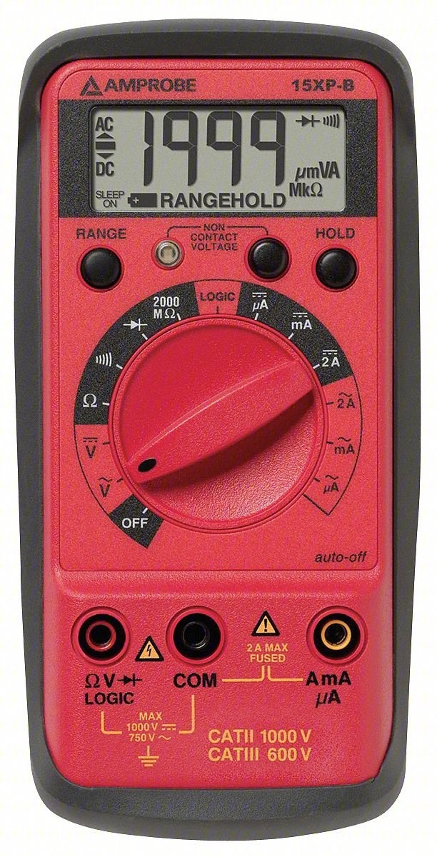 DIGITAL MULTIMETER,750V,2A,2000 MOHMS