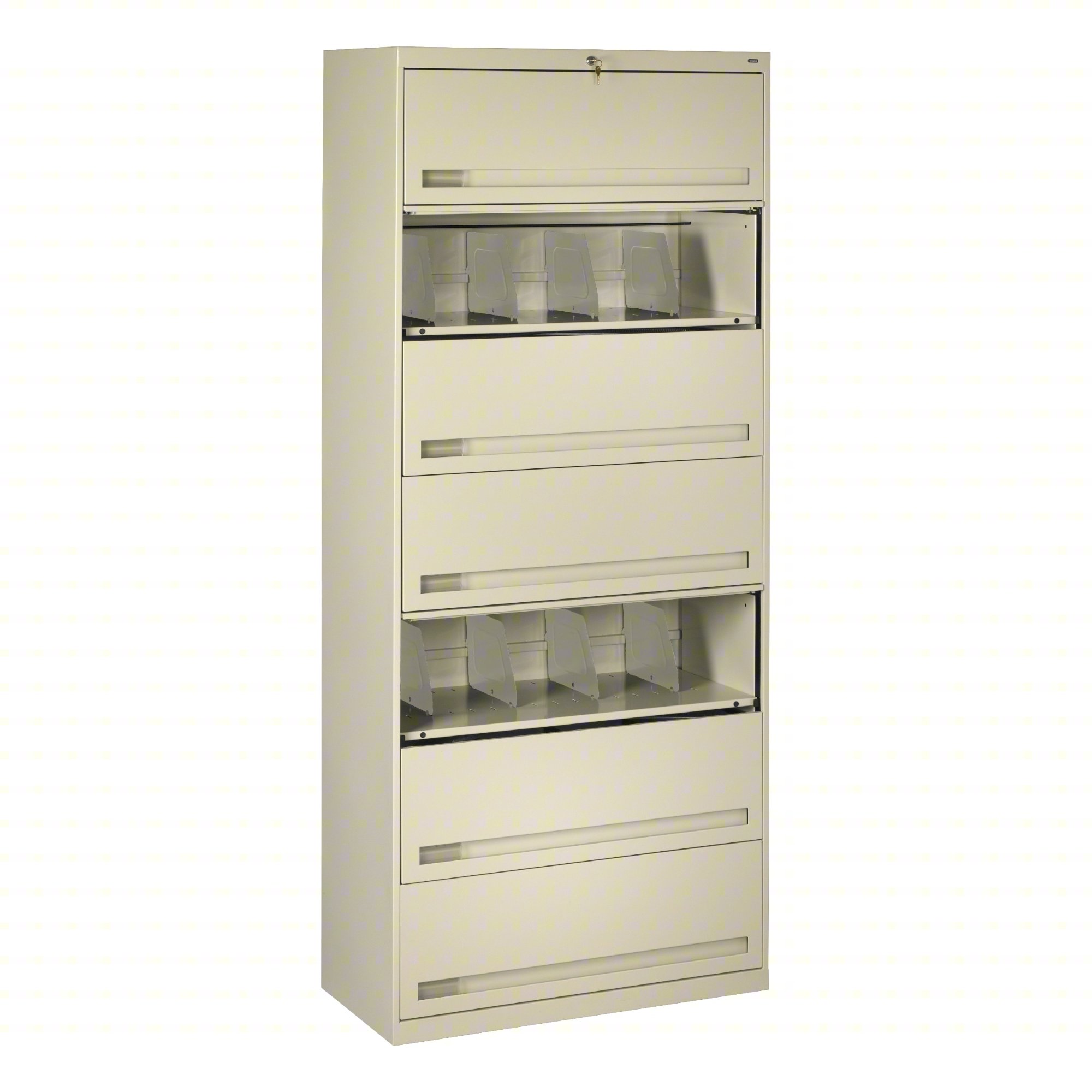 LATERAL FILE CABINET,CHAMPAGNE/PUTTY