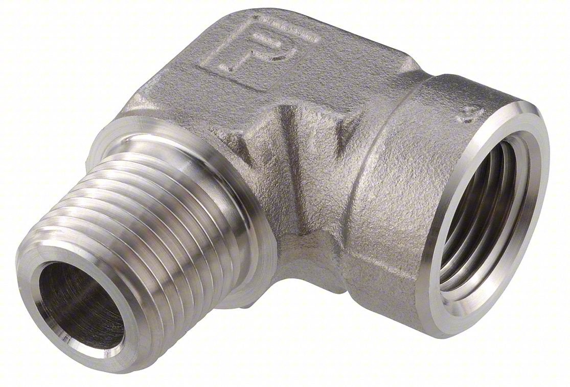90 Street Elbow, 316 SS, 1/8 in, NPT
