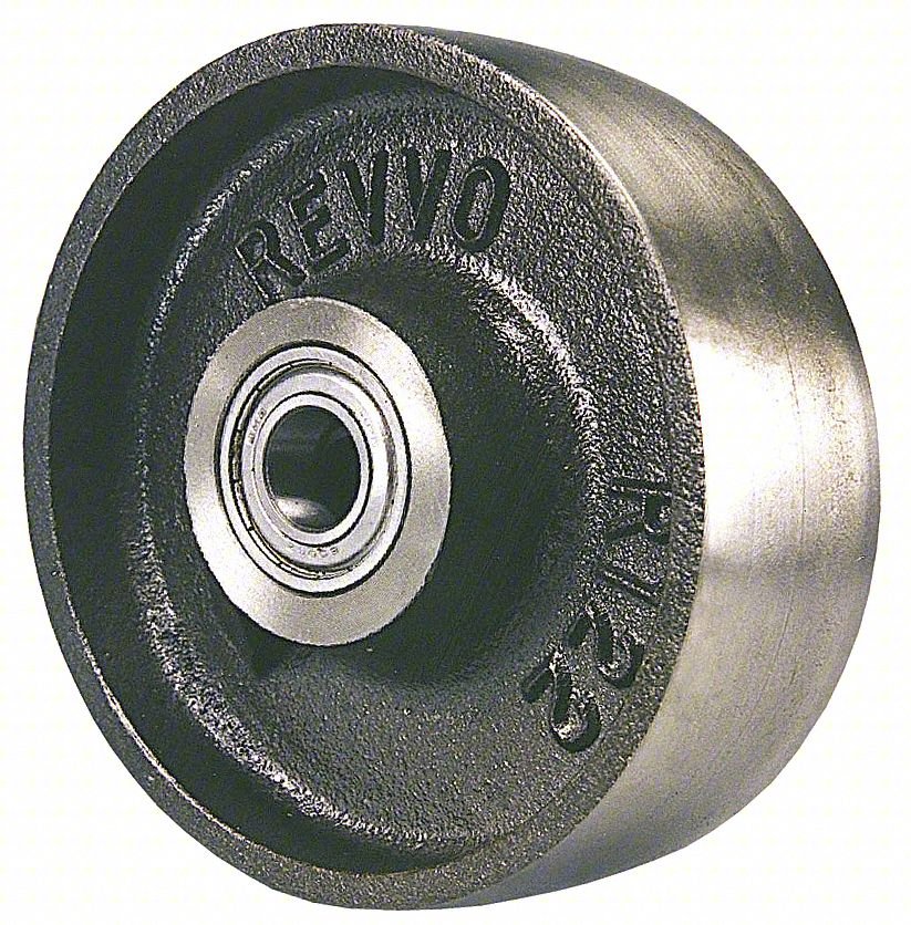 CASTER WHEEL,6"DIA,1,200 LB,SILVER