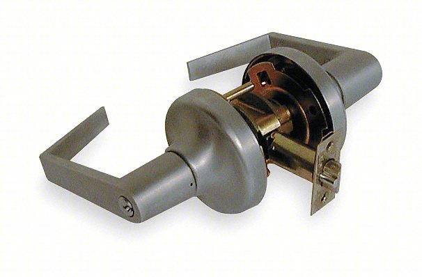 DOOR LOCKSET: OFFICE LEVER LOCKSETS, CHR