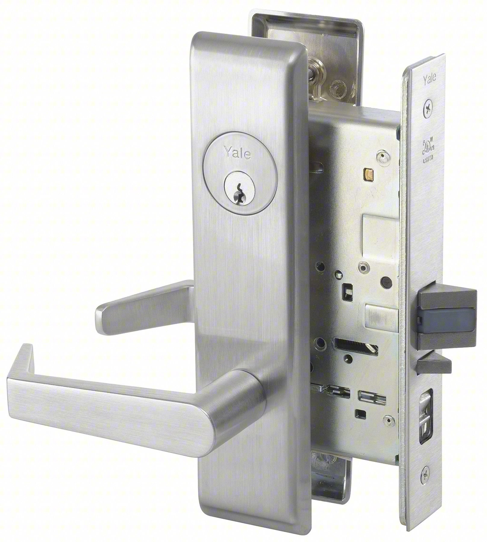 DOOR LOCKSET: OFFICE LEVER LOCKSETS, CHR