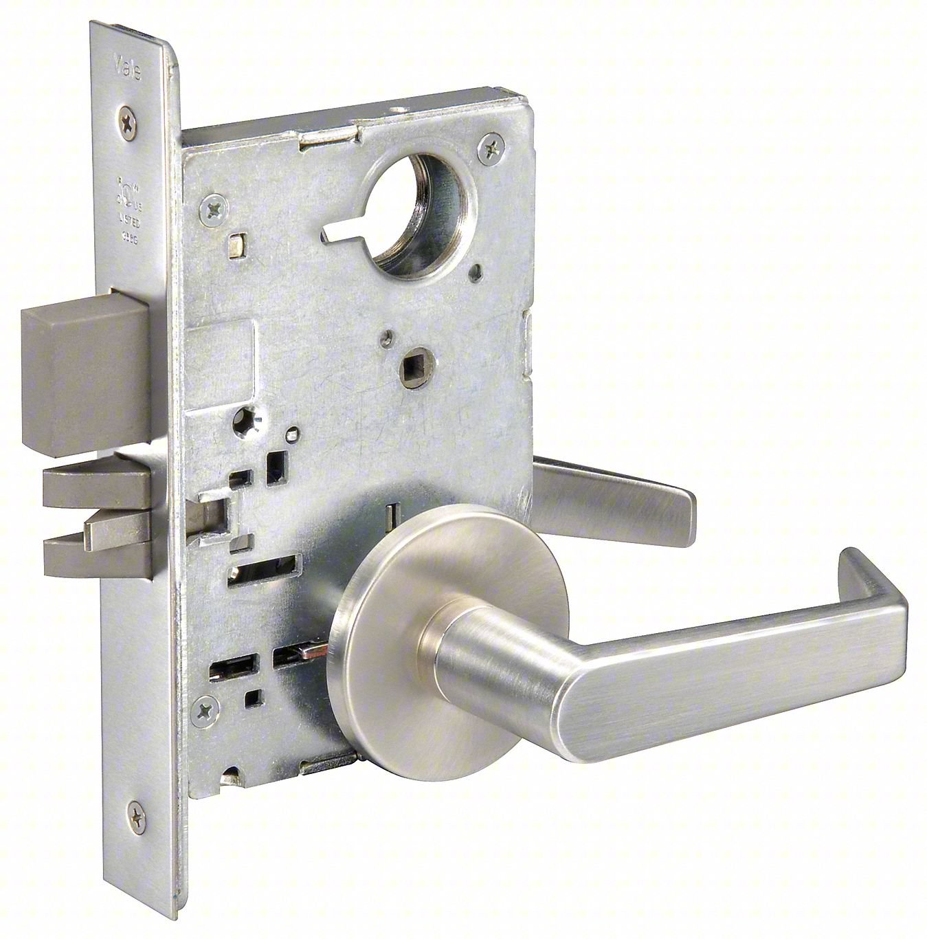 Lever Lockset,Mechanical,Privacy,Grade 1