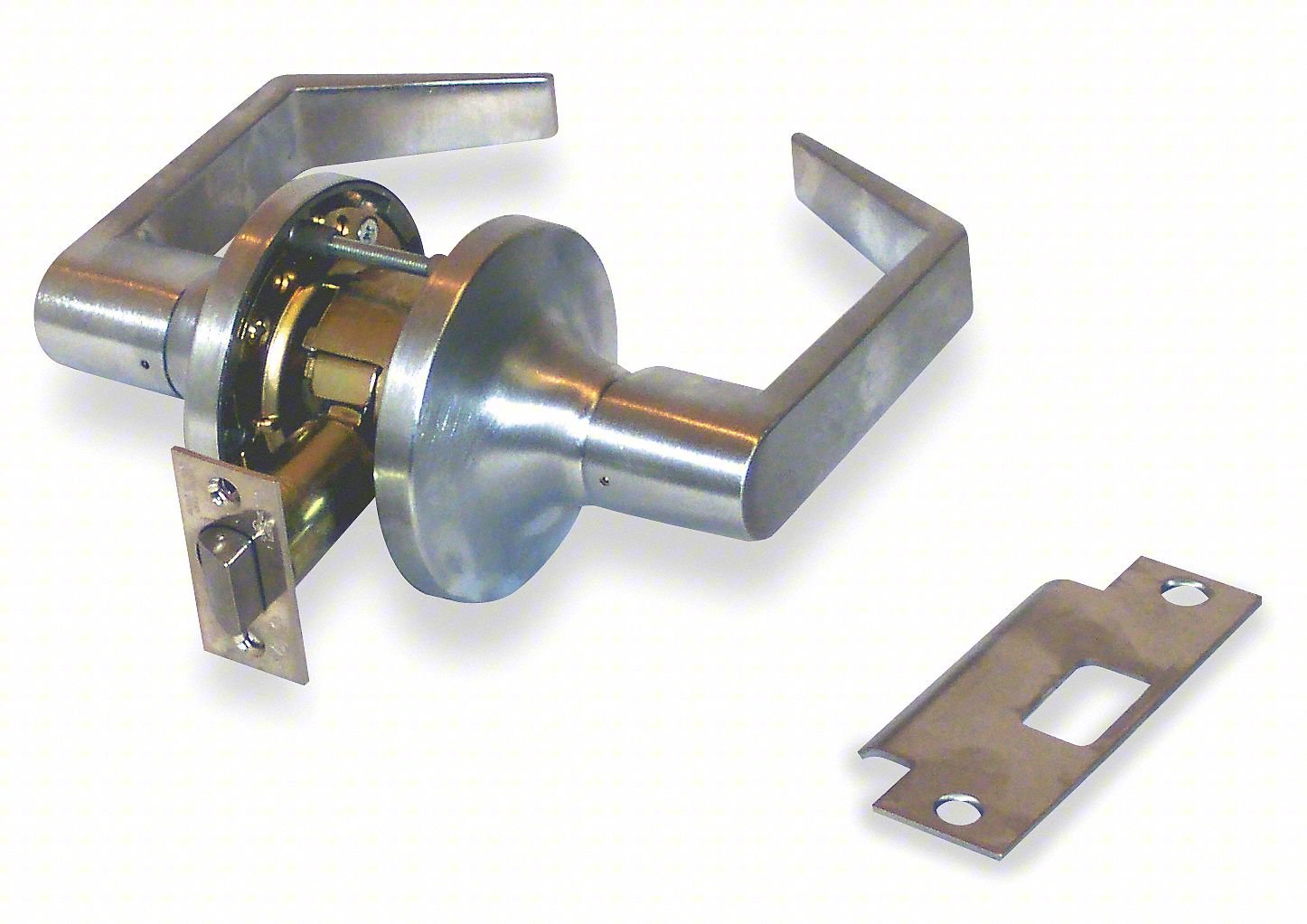 Lever Lockset,Mechanical,Passage,Grade 1