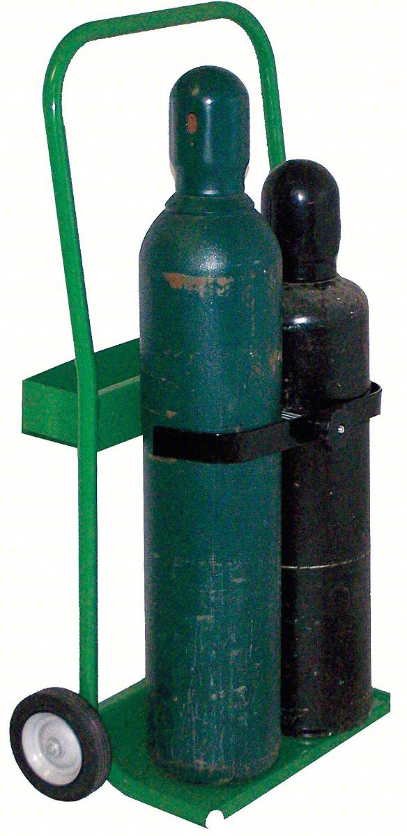 Cylinder Hand Truck,200 lb.,42"x22"x8"
