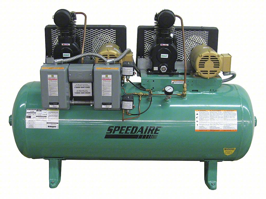 ELECTRIC AIR COMPRESSOR, 0.75 HP,1 STAGE