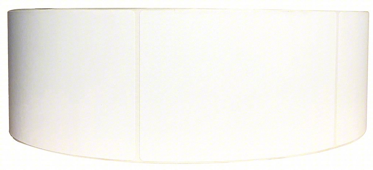 Barcode Printer Label,3" W,4" H,White