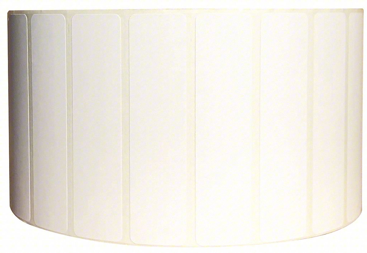 Barcode Printer Label,4" W,1" H,White