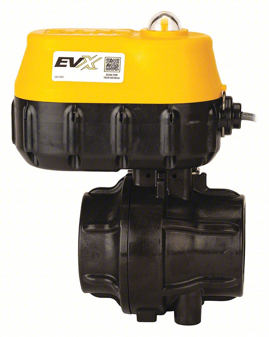 Electronic Actuated Ball Valve,PP,2"