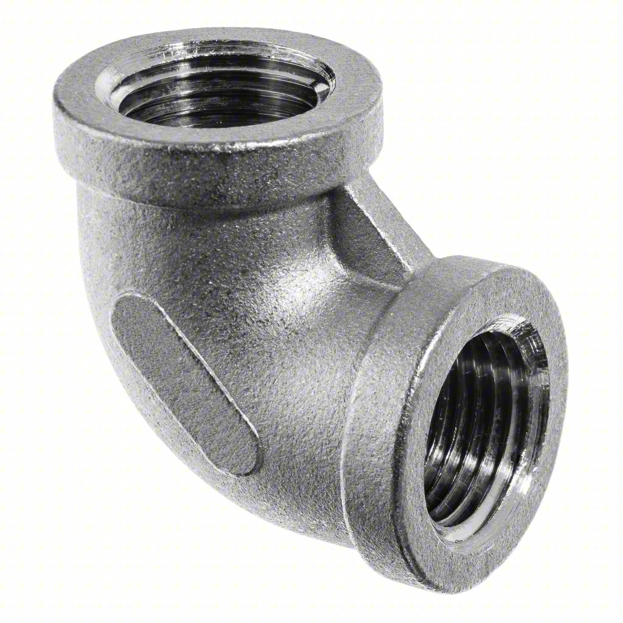 90 Elbow, Aluminum, 1 1/2 in,Female NPT