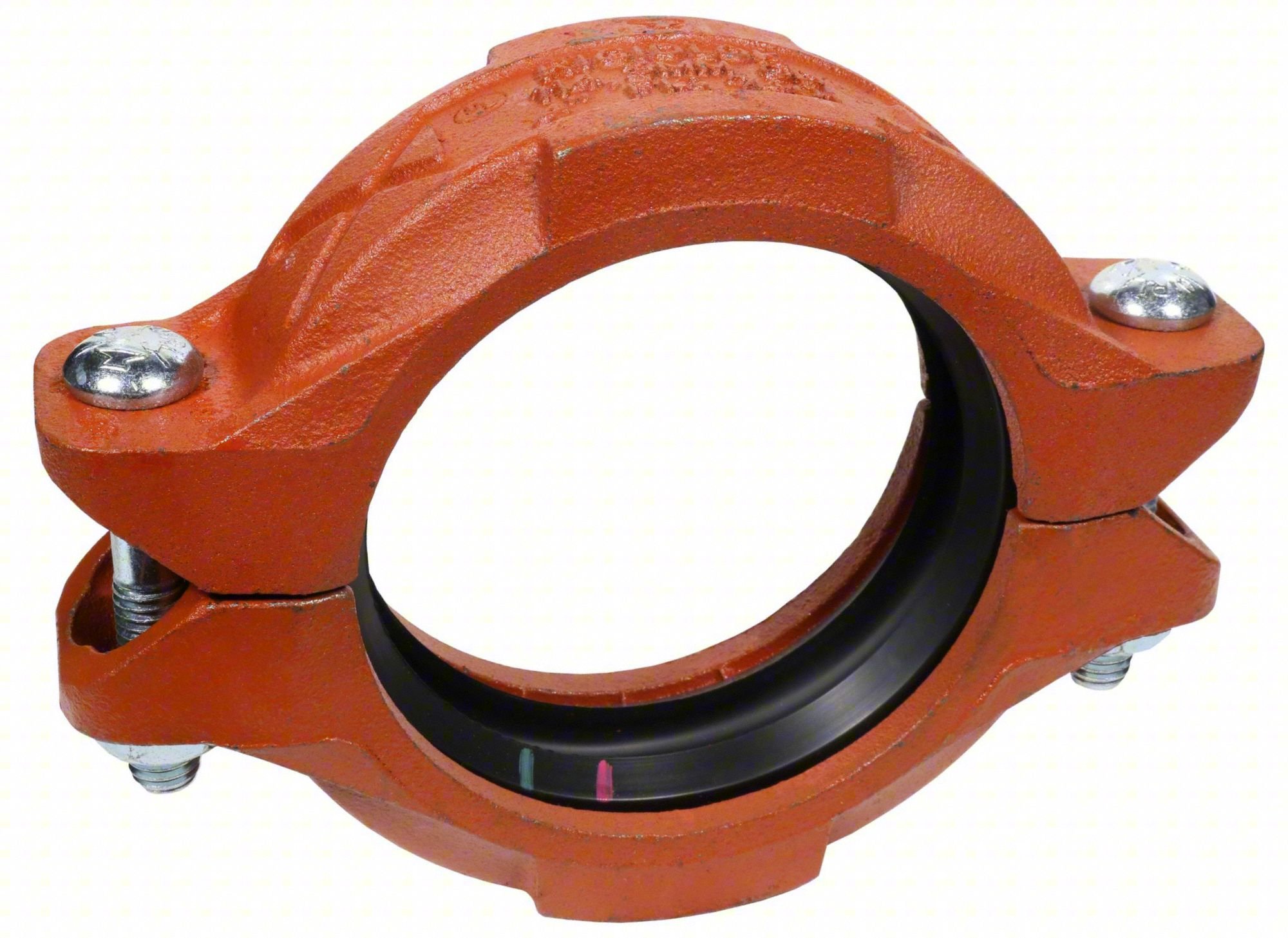 Rigid Coupling, Ductile Iron, 2",Grooved
