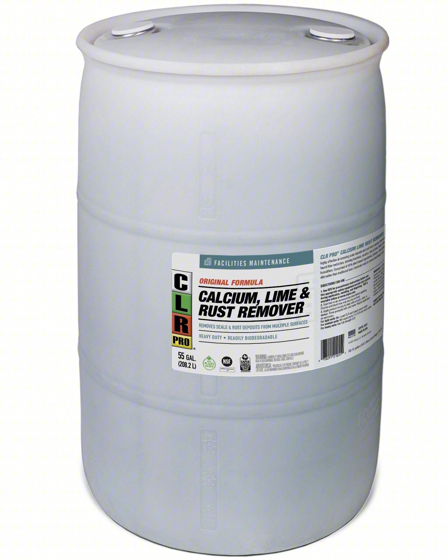 CALCIUM, LIME/RUST REMOVER,55 GAL,DRUM