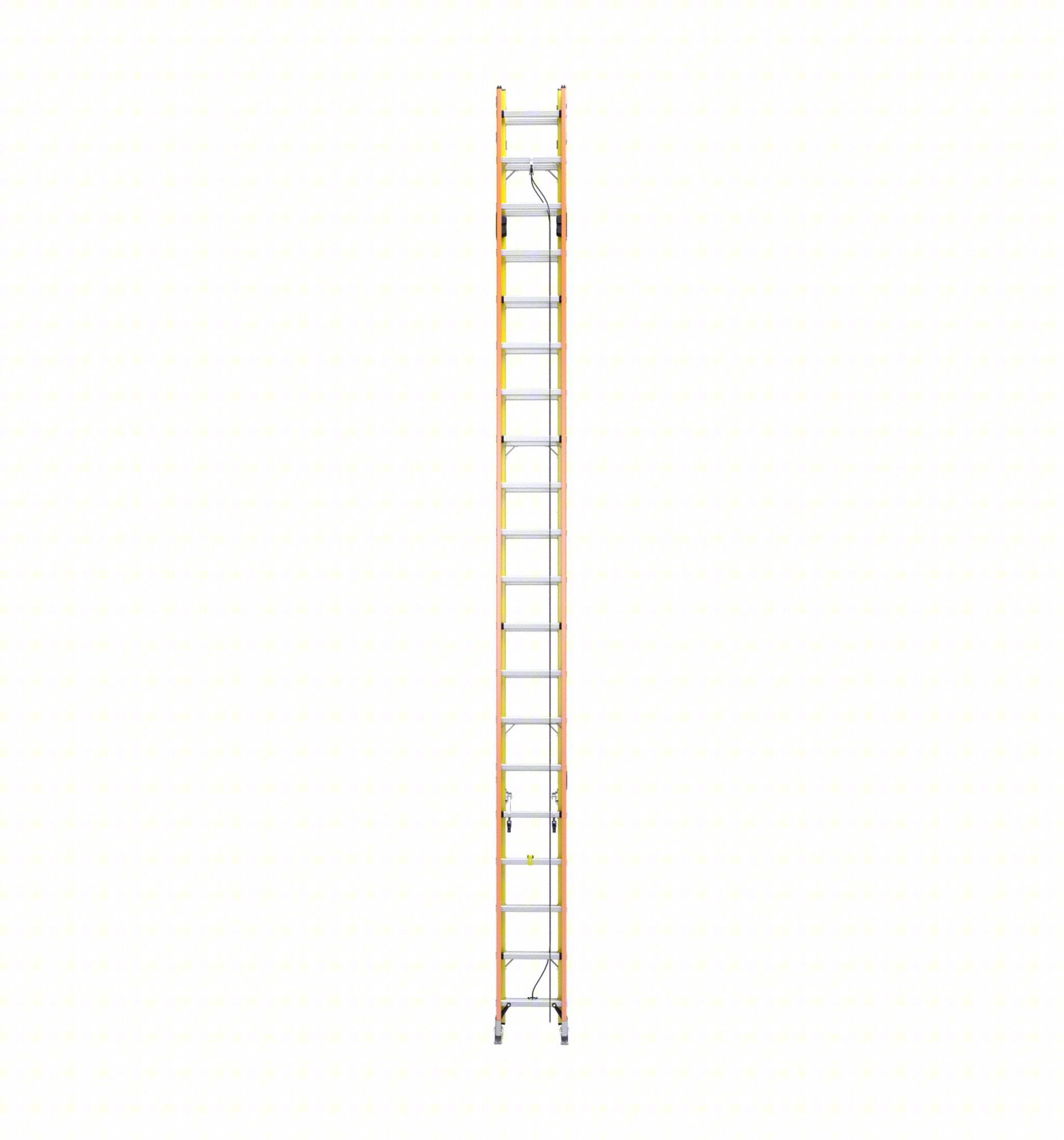 EXTENSION LADDER: 40 FT LADDER SIZE, FIB