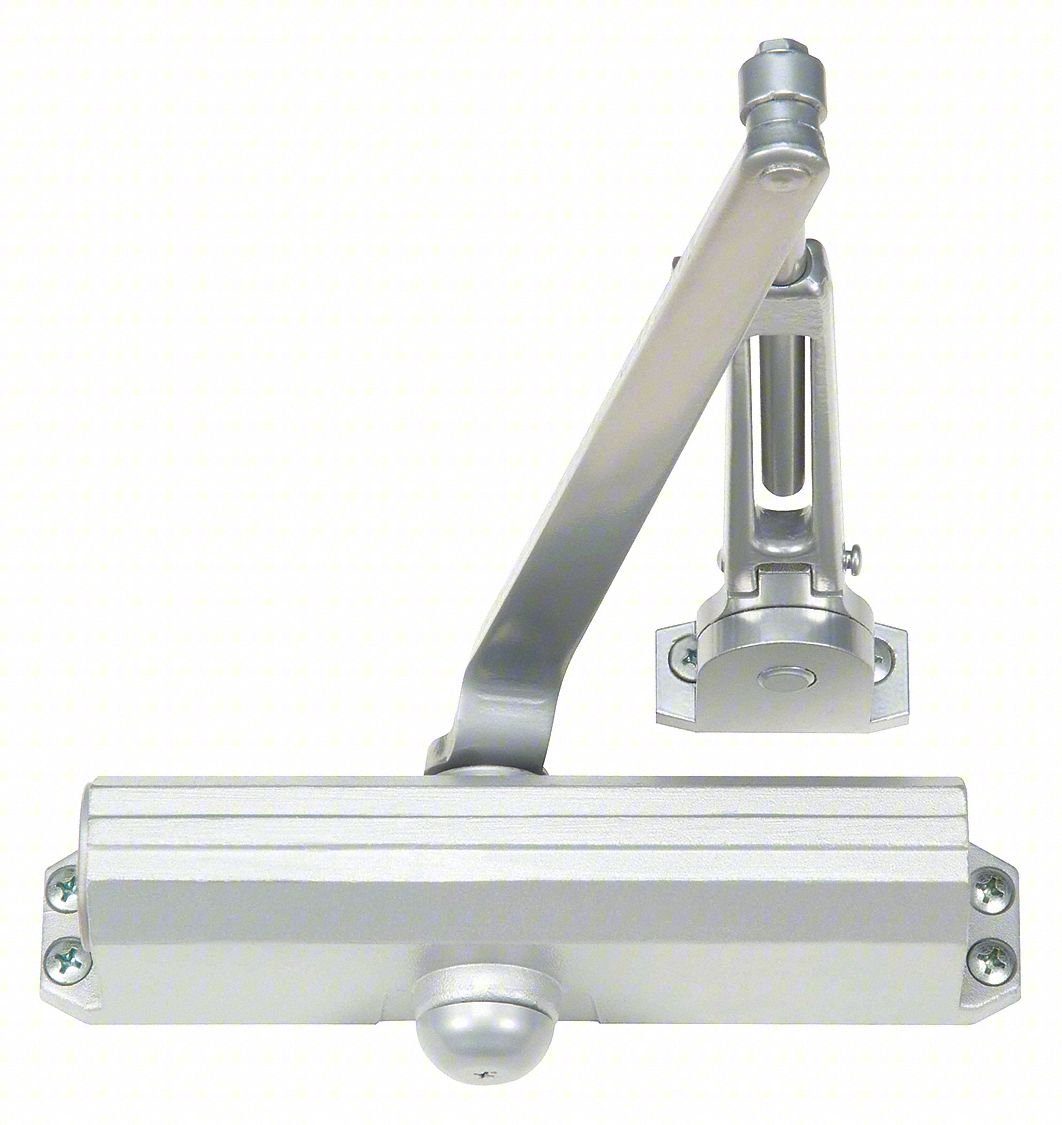 DOORCLOSR, HD, NONHAND, ALUM, 180DG, 9-3