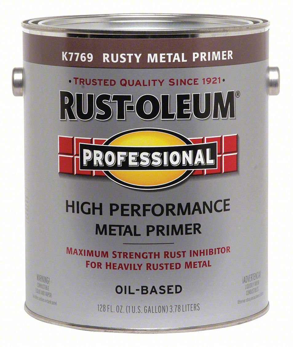 Pro Flat Primer,Gloss,Rusty Metal