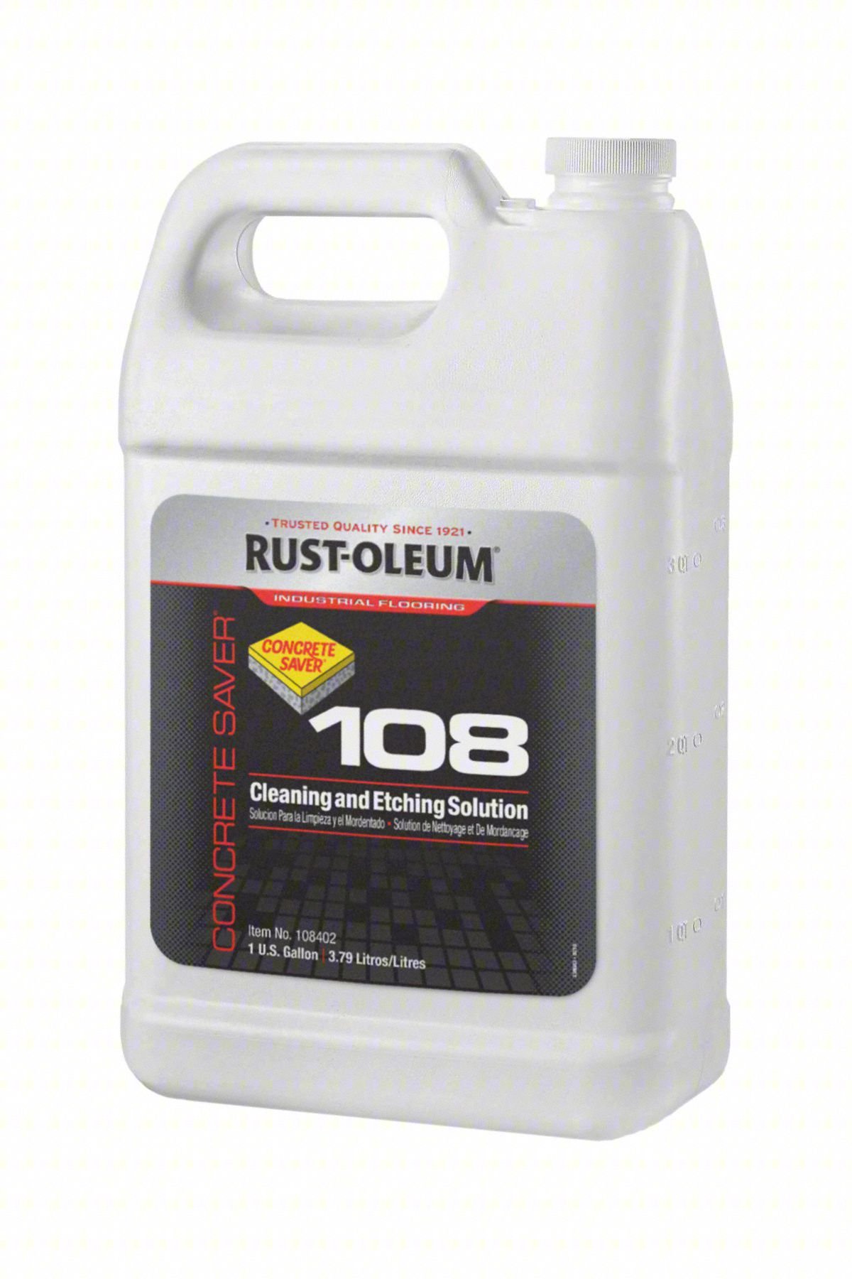Concrete Etcher,1 gal,Jug