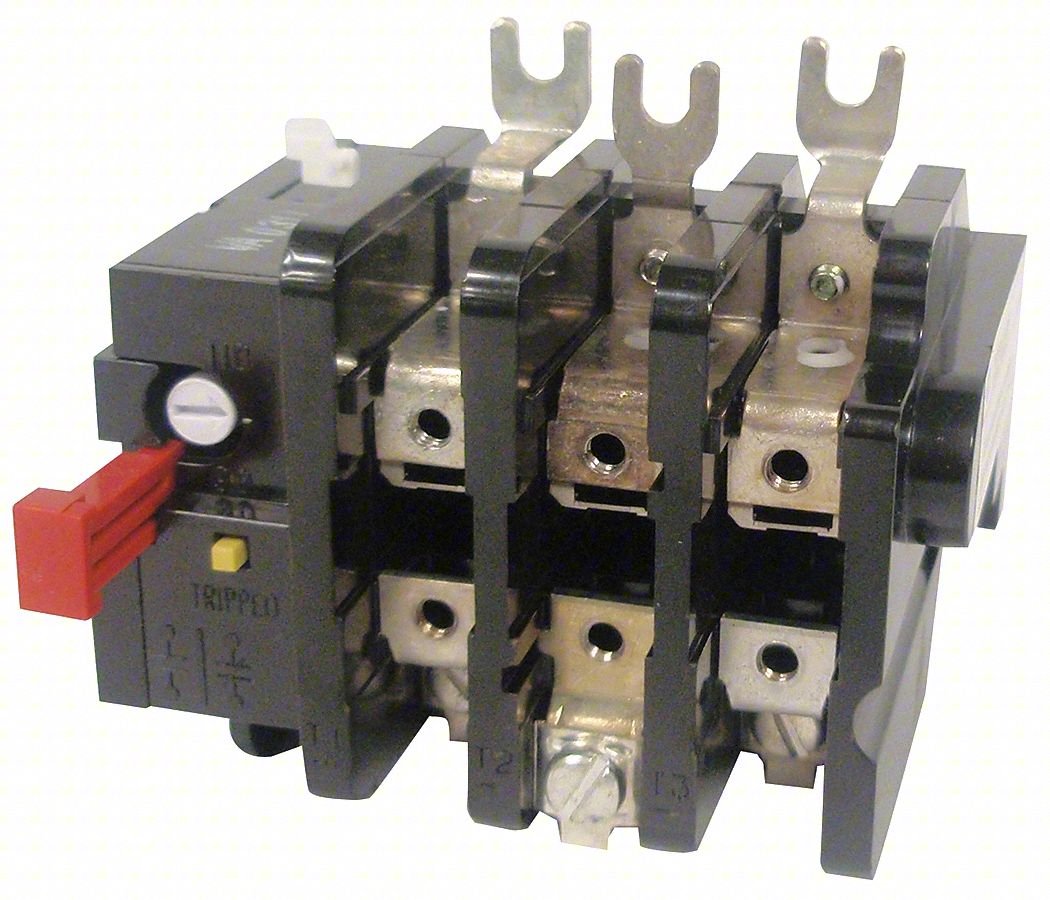 OVERLOAD RELAY, NEMA, THERMAL, NO RESET