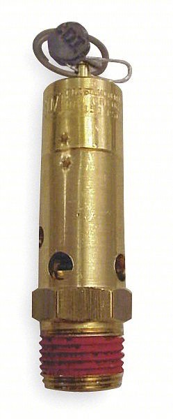 Air Safety Valve,1/2" Inlet, 150 psi
