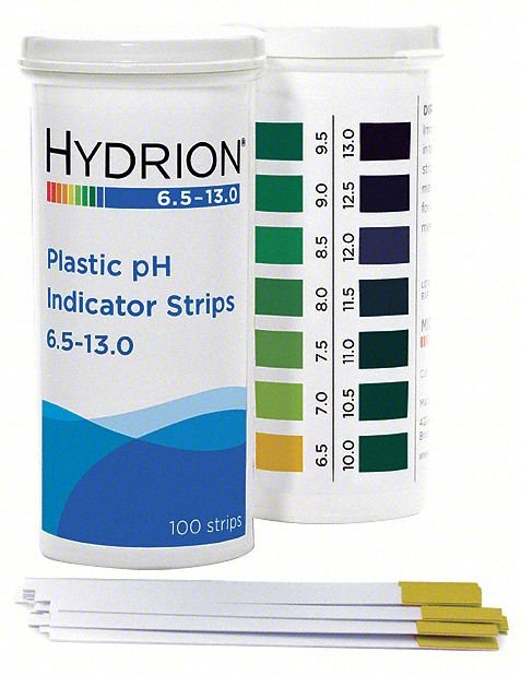 PH TEST,2 3/4 IN L,6.5-13 PH,PK100
