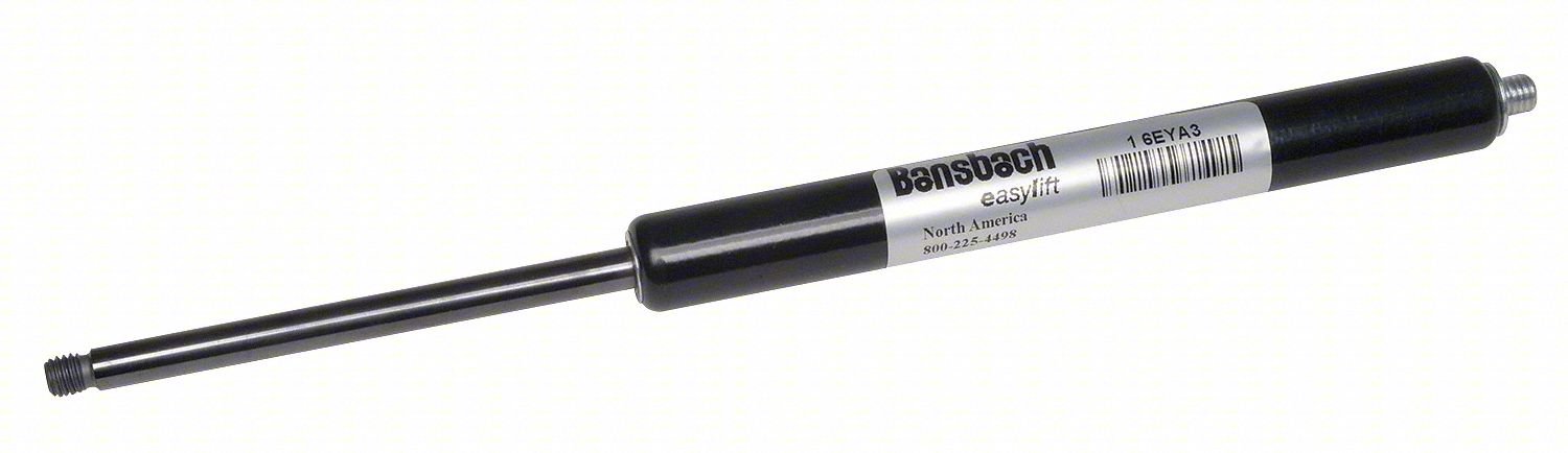 GAS SPRING: M8 THREAD SIZE, 22 23/64 IN