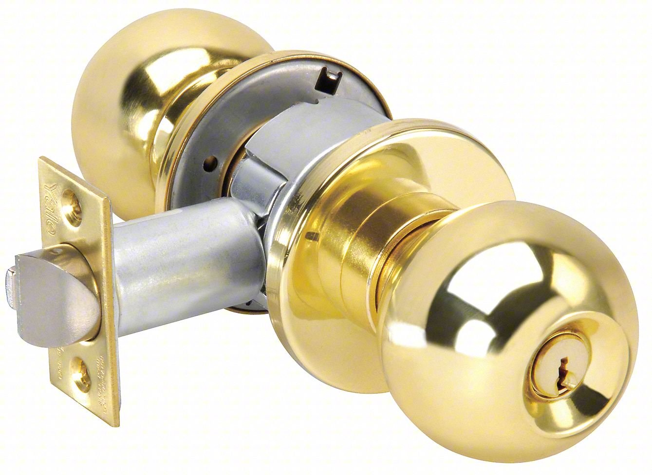 Knob Lockset,Mechanical,Storeroom,Grd. 2