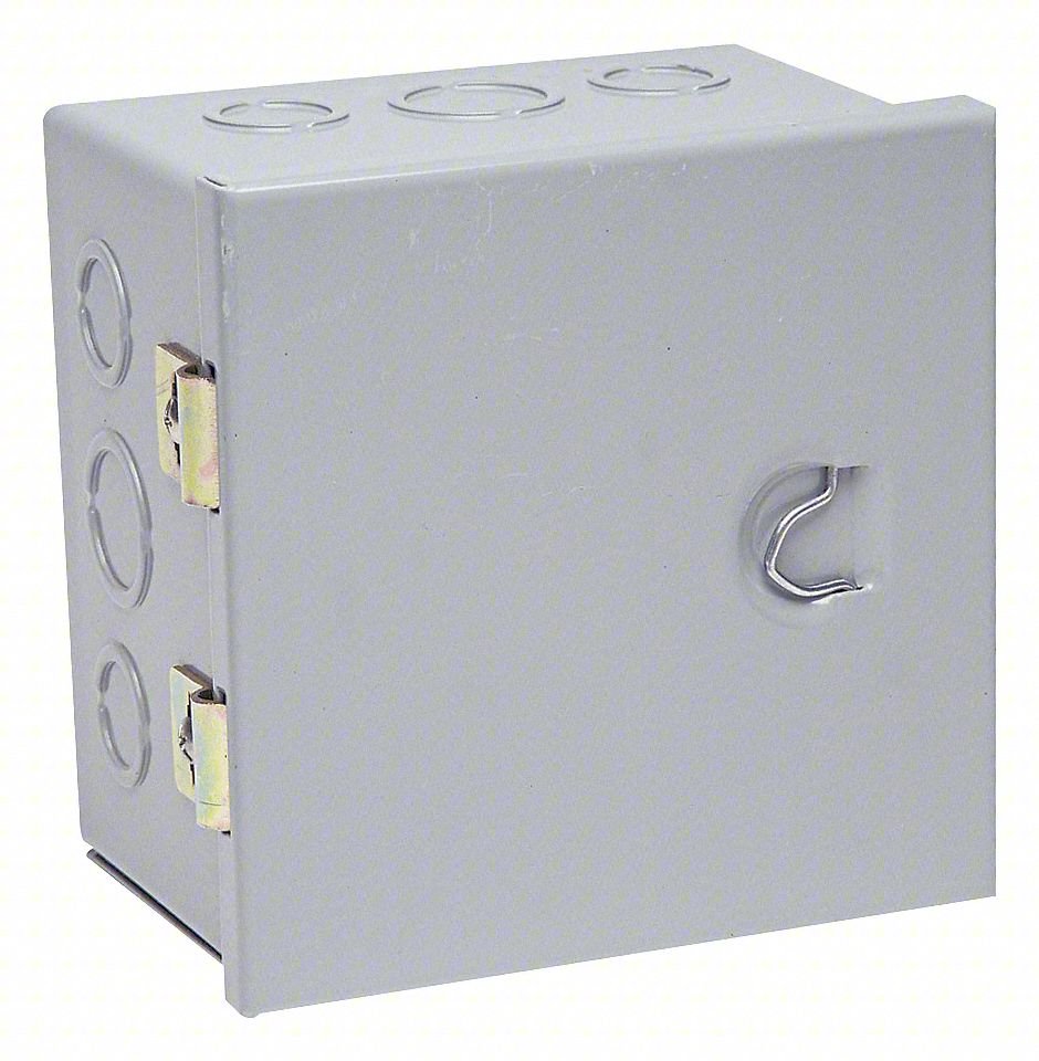 ENCLOSURE: STEEL, 12 IN X 10 IN X 4 IN,