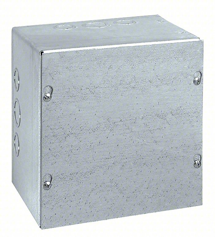 ENCLOSURE: STEEL, 18 IN X 18 IN X 6 IN,