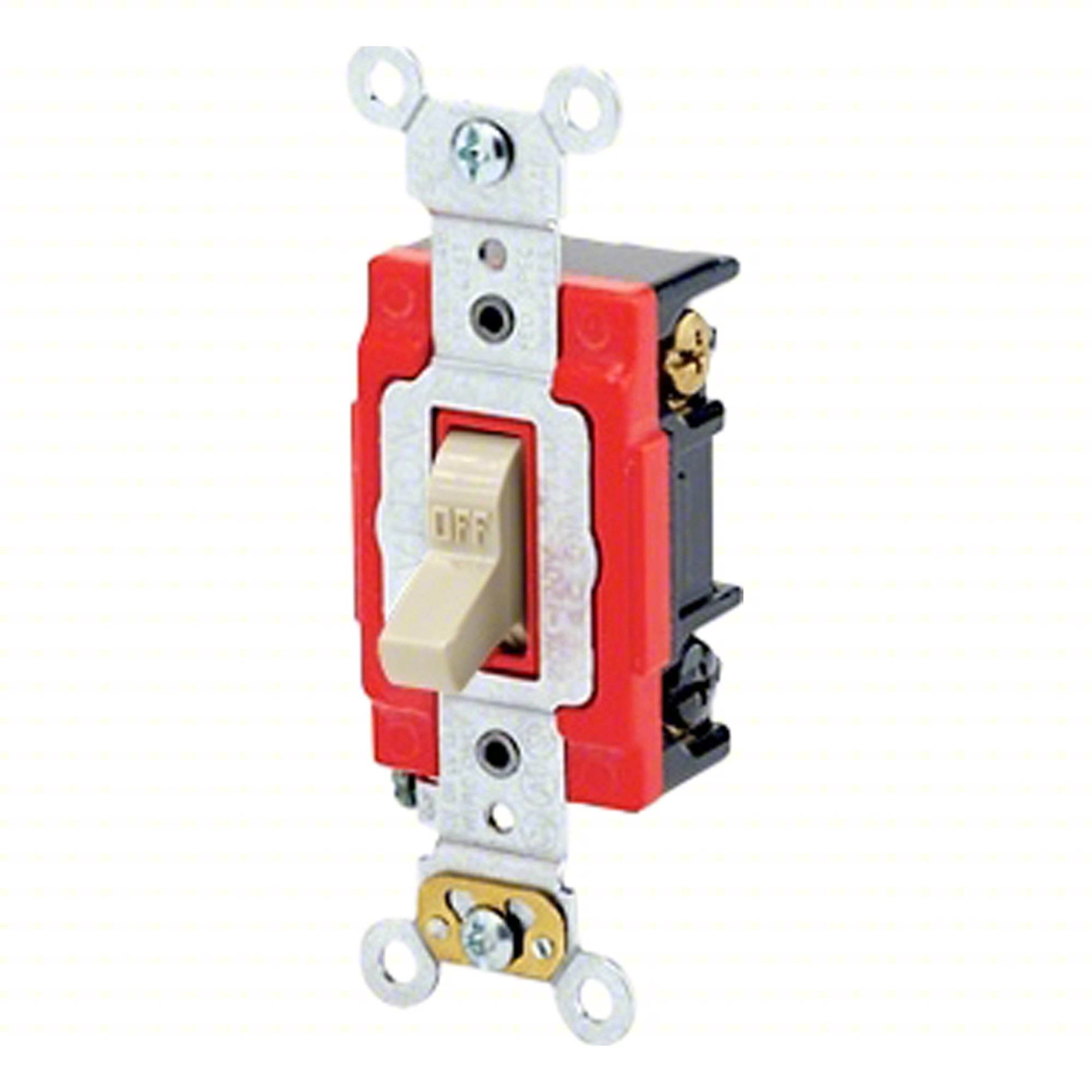 WALL SWITCH,IVORY,20 A,3-WAY,2 HP