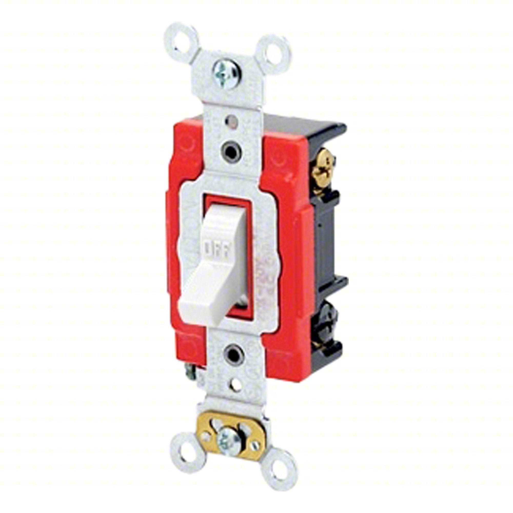 WALL SWITCH,WHITE,20 A,3-WAY,2 HP