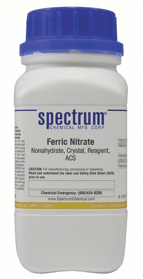 NONAHYDRATE FERRIC NITRATE: ACS, 500 G,