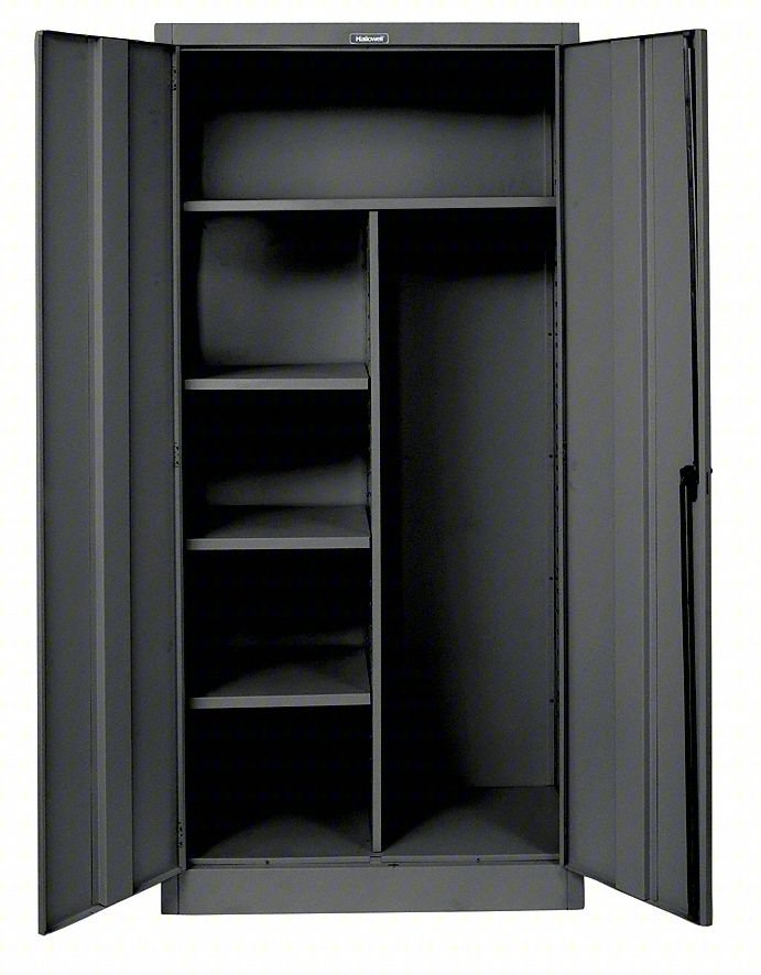 STORAGE CABINET: 36 IN X 18 IN X 78 IN,