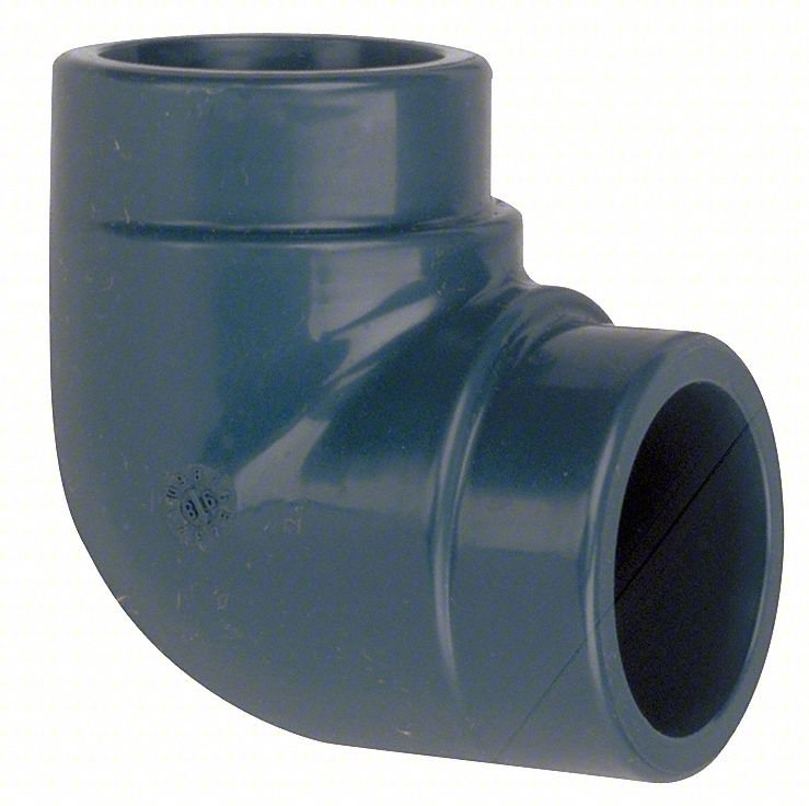 90 Elbow, 3/4 in, Schedule 80, Socket
