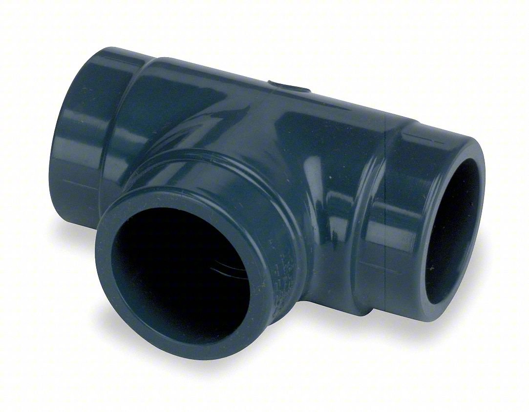 Tee,3/4 in Pipe Size, Schedule 80,Socket
