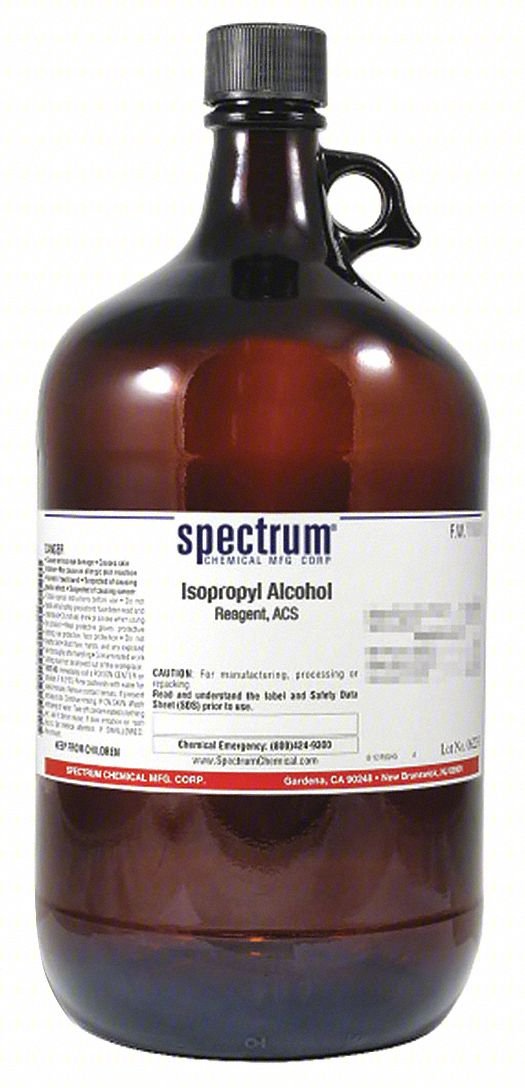 ISOPROPYL ALCOHOL: ACS, 4 L, 67-63-0, AL