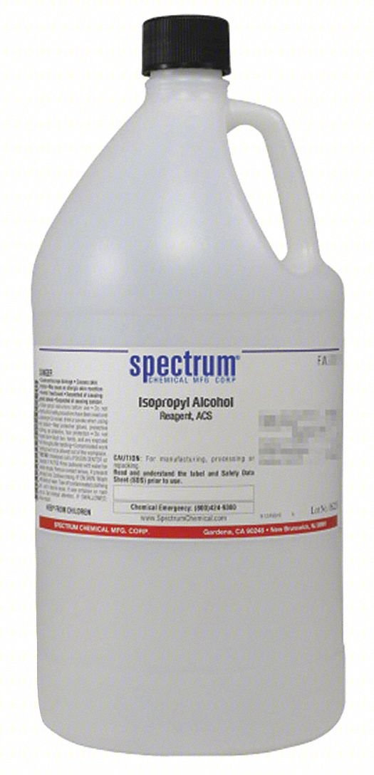 ISOPROPYL ALCOHOL: ACS, 4 L, 67-63-0, AL
