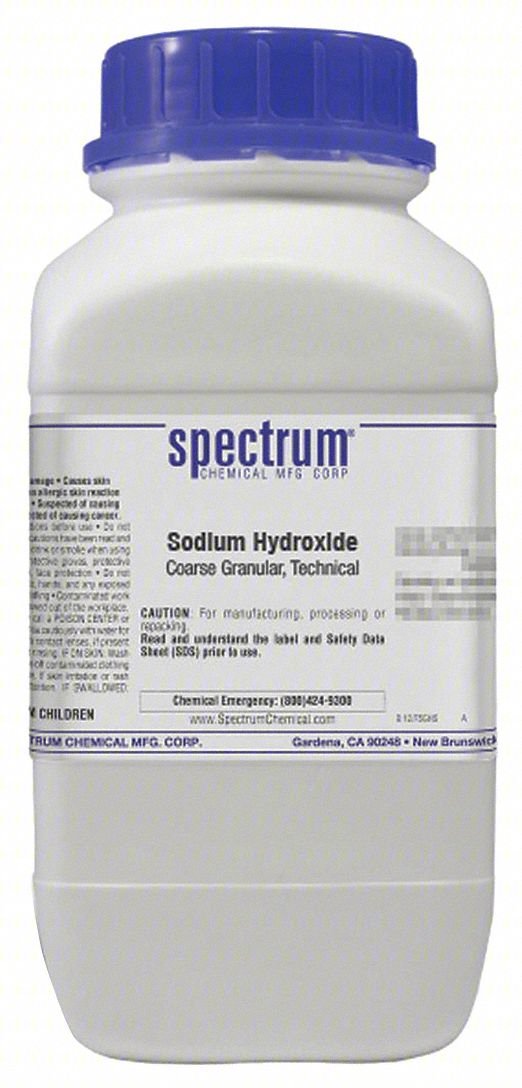 Sdm Hydroxide,Coarse Grnlr,Tech,2.5kg