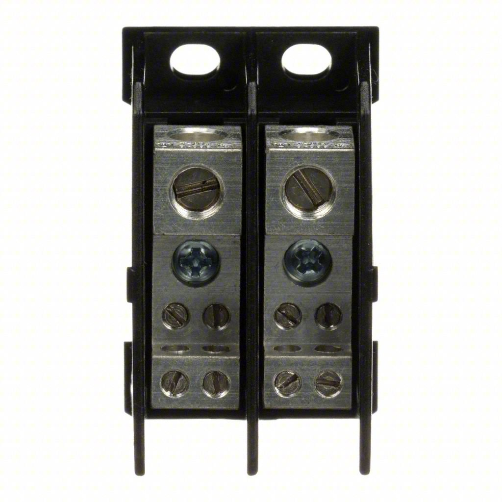 Mintr Distr Block,Al/Cu,600V AC/DC